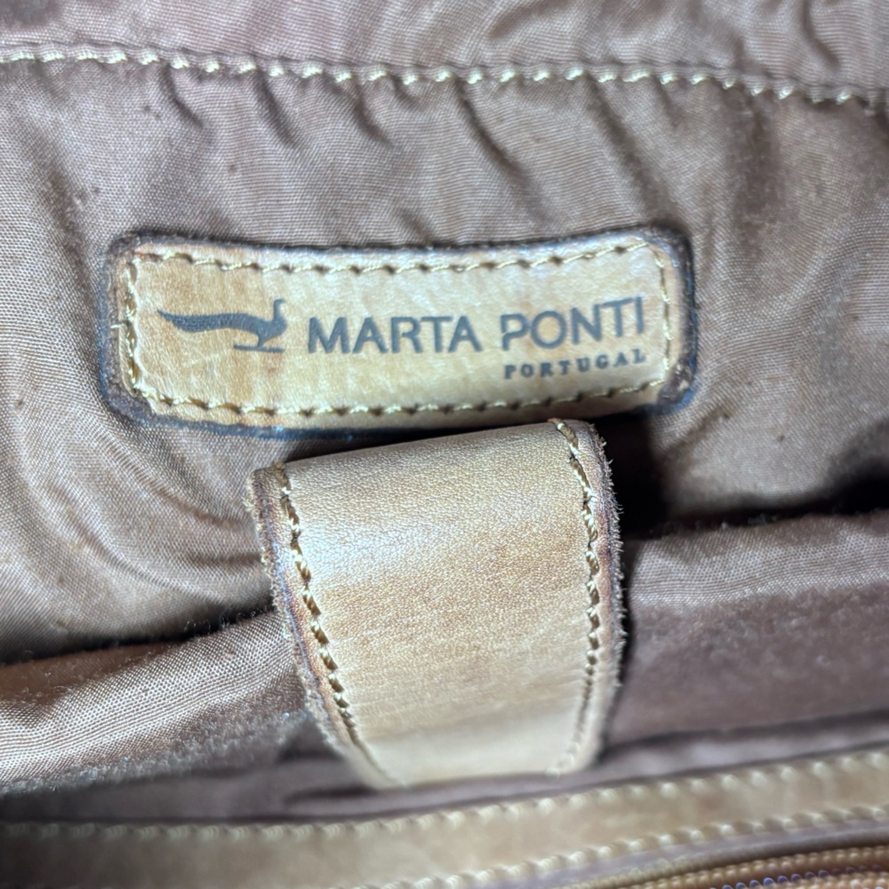 Tan GENUINE LEATHER Tote Bag - Versatile Everyday Carry - Picture 8 of 10